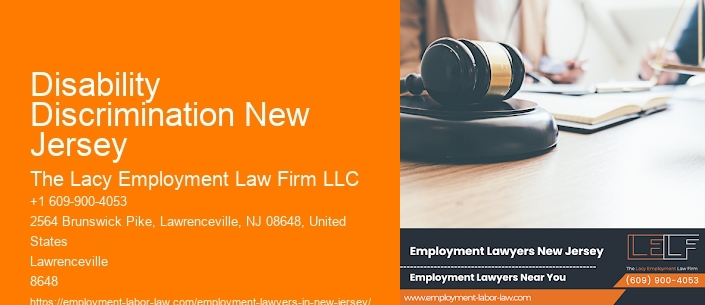 Disability Discrimination New Jersey
