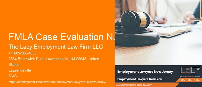 FMLA Case Evaluation NJ