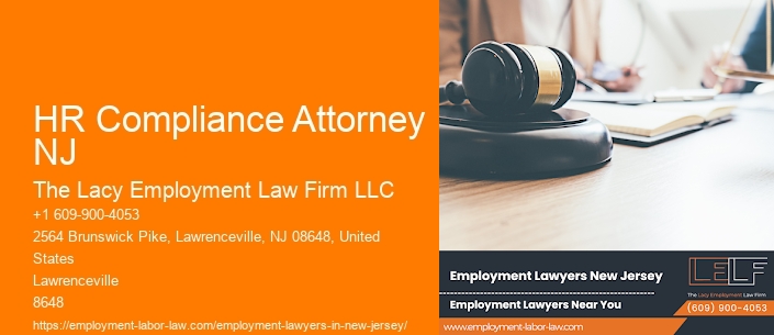 HR Compliance Attorney NJ