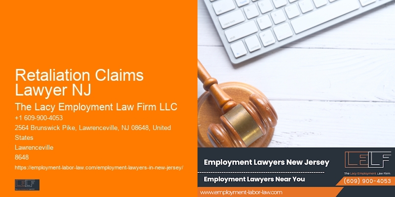 Retaliation Claims Lawyer NJ