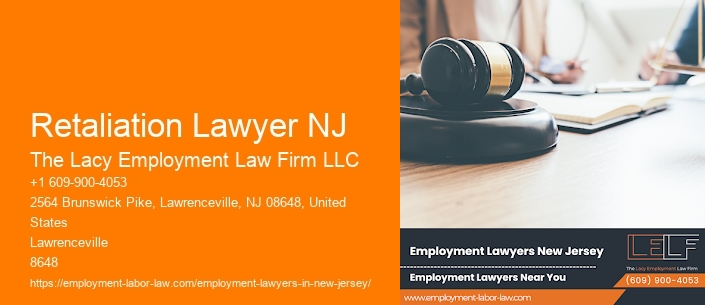Retaliation Lawyer NJ