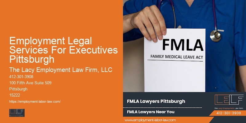 Employment Legal Services For Executives Pittsburgh