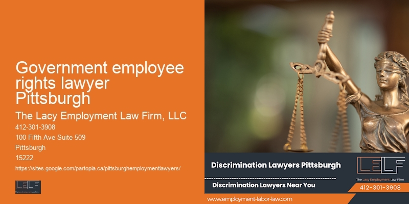 Government employee rights lawyer Pittsburgh