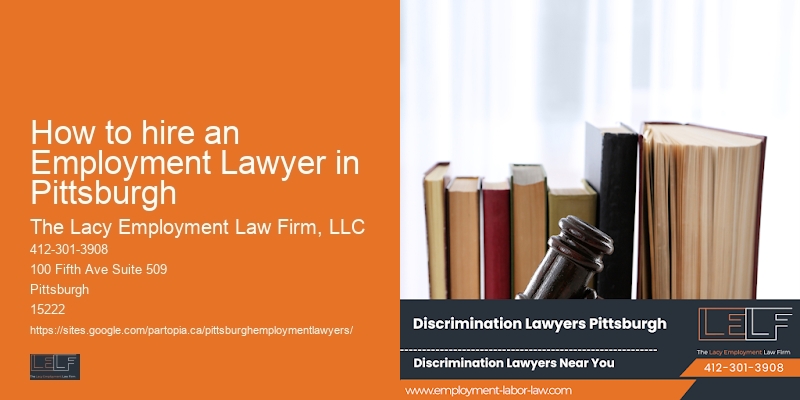 How to hire an Employment Lawyer in Pittsburgh