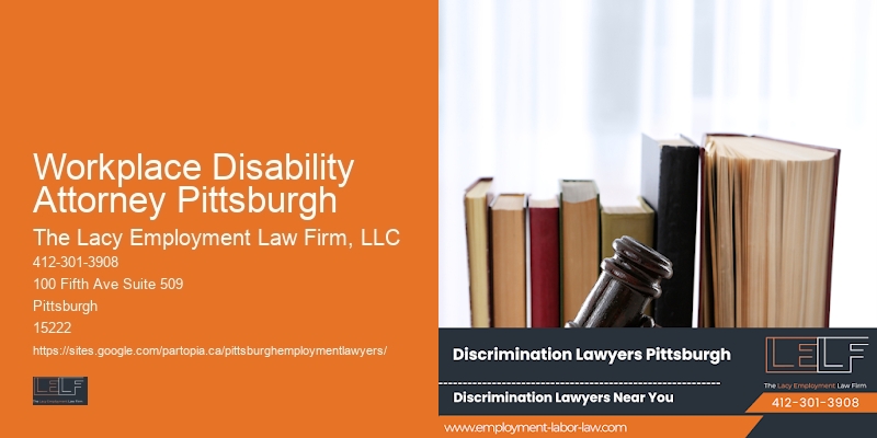 Workplace Disability Attorney Pittsburgh