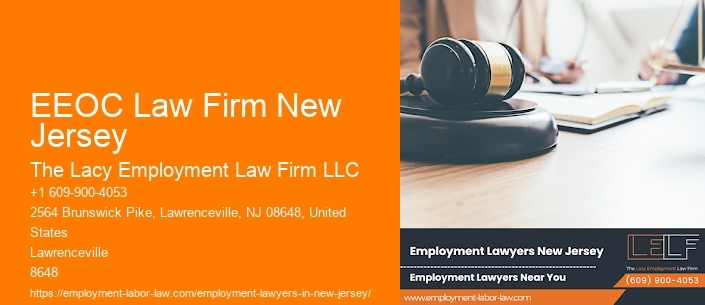 EEOC Law Firm New Jersey