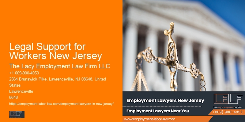 Legal Support for Workers New Jersey