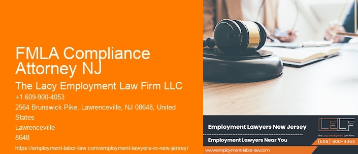 FMLA Compliance Attorney NJ