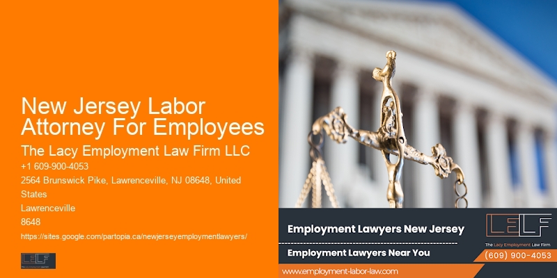 New Jersey Labor Attorney For Employees