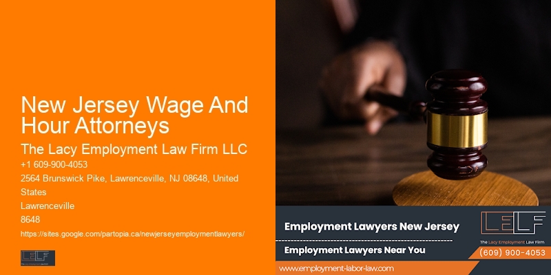 New Jersey Wage And Hour Attorneys