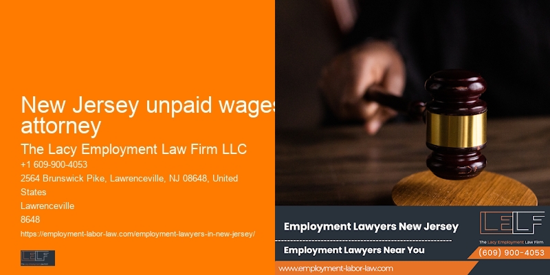 New Jersey unpaid wages attorney