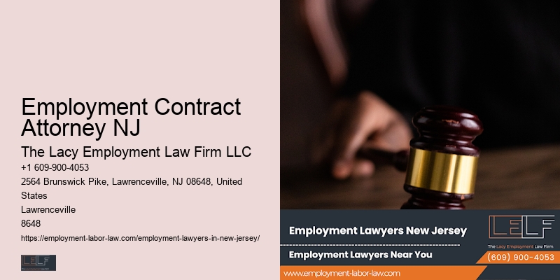 Employment Contract Lawyer In New Jersery