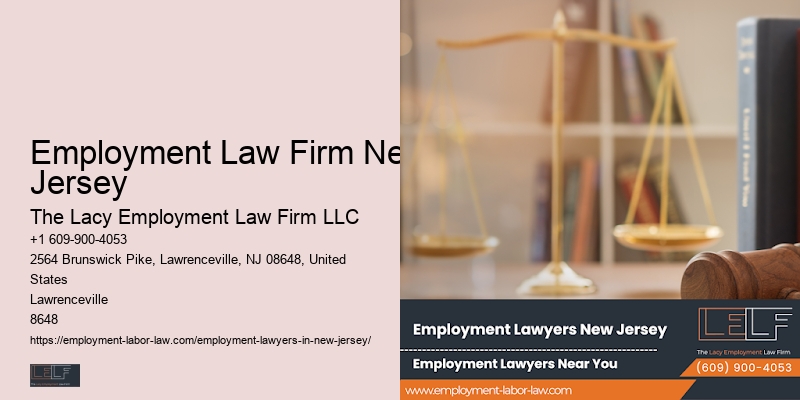 Wrongful Termination Legal Help NJ