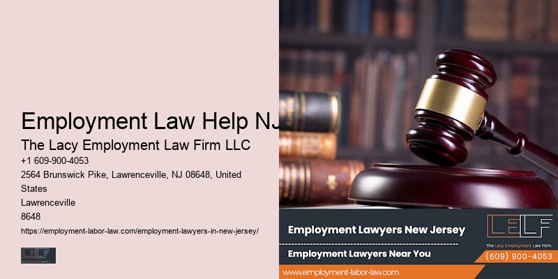 New Jersery Employment Legal Representation