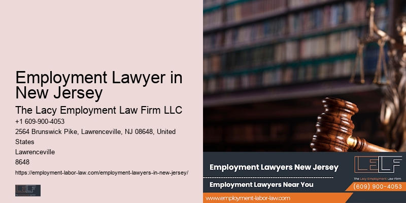 New Jersery Employment Legal Advice