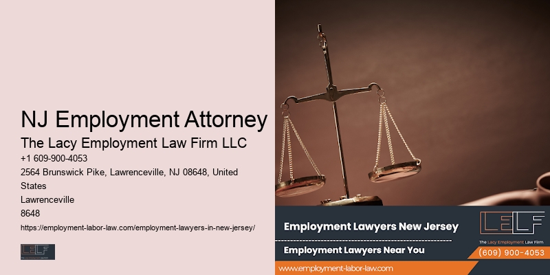 NJ Employment Attorney Lawyer for Workplace Harassment Cases