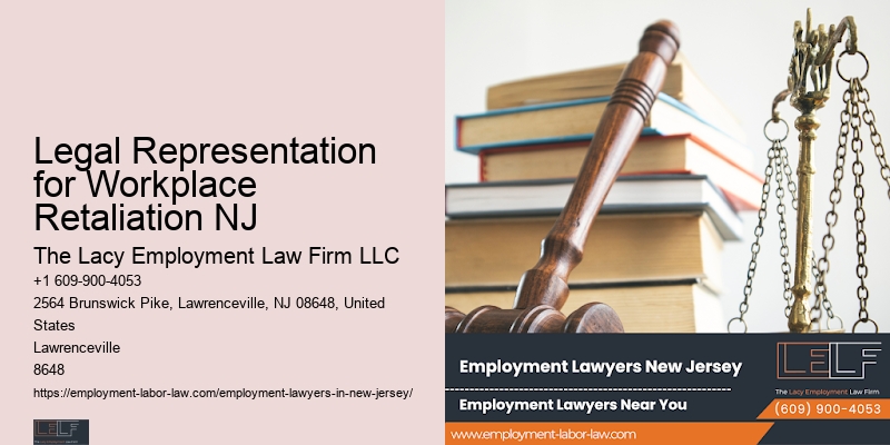 Employment Lawyer in Legal Representation for Workplace Retaliation NJ