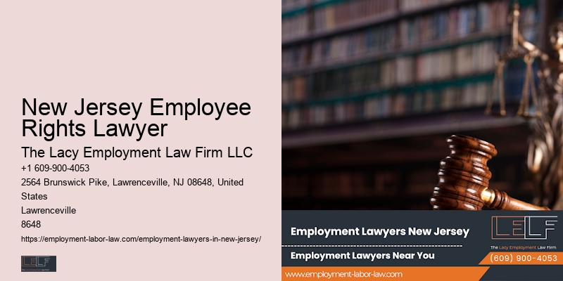 Free Consultation Employment Lawyer New Jersery