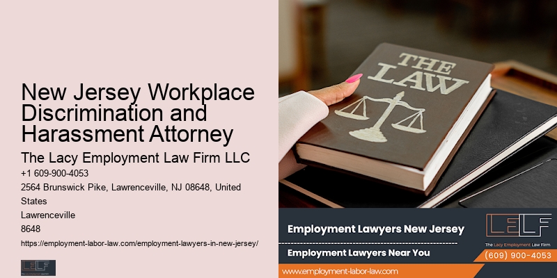 New Jersey Workplace Discrimination and Harassment Attorney