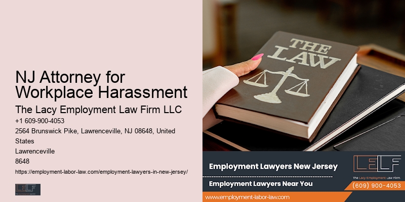NJ Attorney for Workplace Harassment