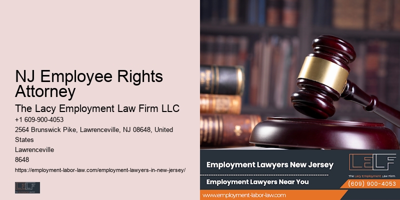 NJ Employee Rights Attorney Job Rights Lawyer