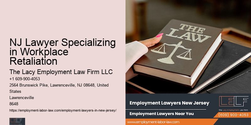 NJ Lawyer Specializing in Workplace Retaliation