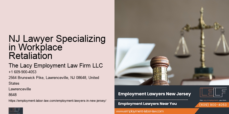 NJ Lawyer Specializing in Workplace Retaliation Workplace Rights Lawyer