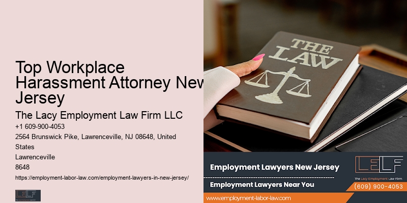 Top Workplace Harassment Attorney New Jersey
