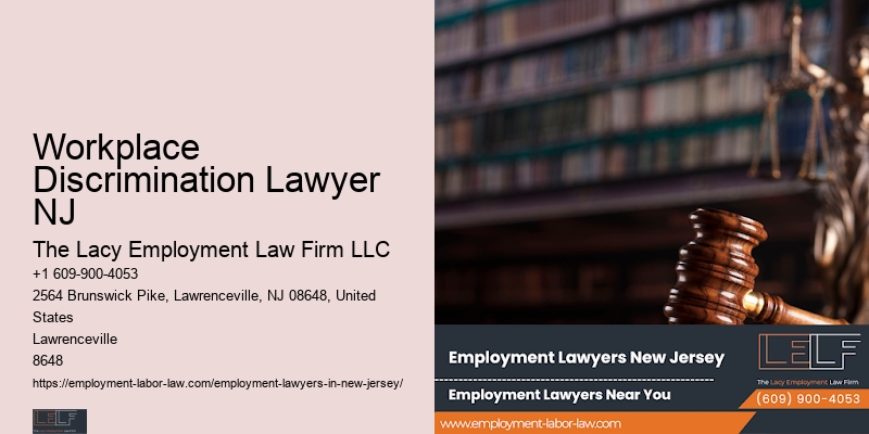 Wrongful Dismissal Lawyer NJ