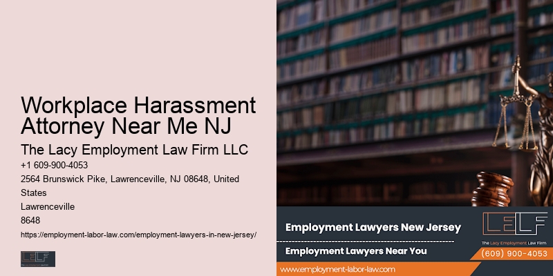 Workplace Harassment Attorney Near Me NJ Employee Rights Lawyer