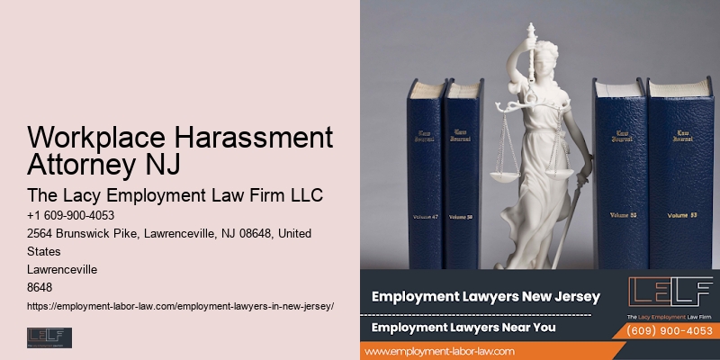 Workplace Harassment Attorney NJ Employee Rights Lawyer