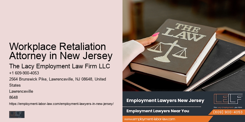 Workplace Retaliation Attorney in New Jersey