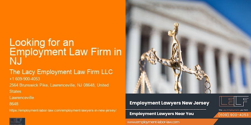 Looking for an Employment Law Firm in NJ