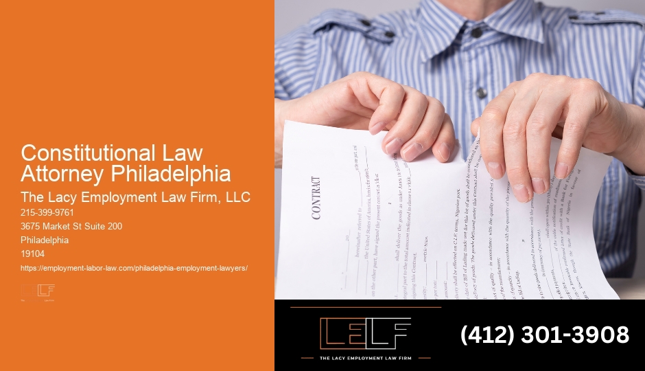Local Attorney Support Constitutional Law Attorney Philadelphia