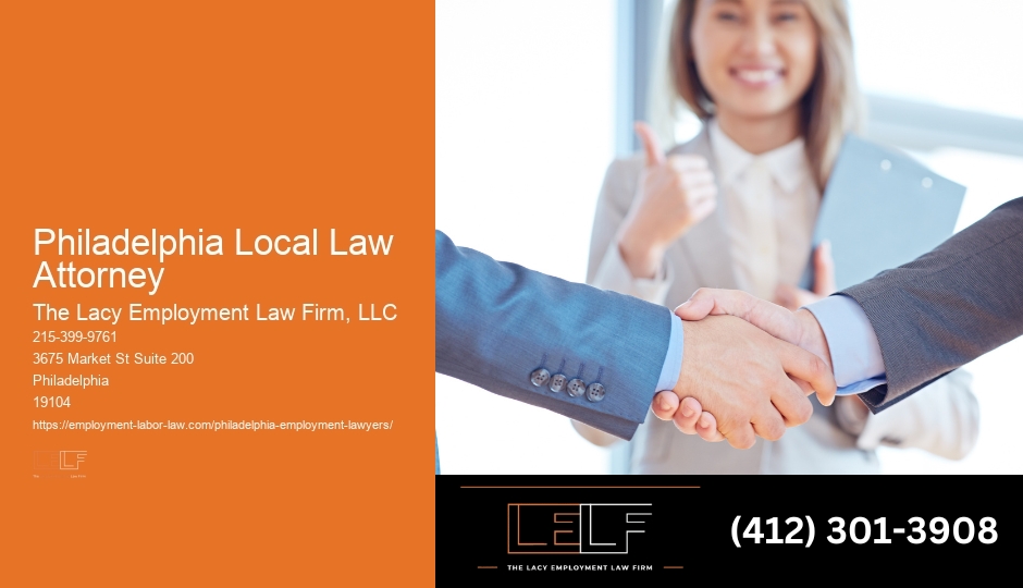 Philadelphia Local Law Attorney Discrimination Lawyer