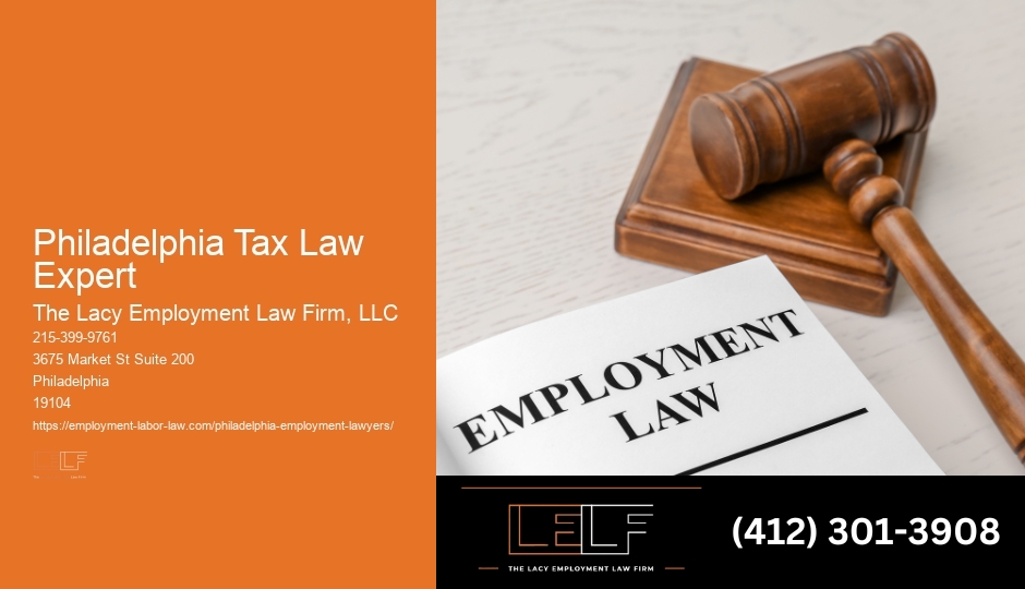 Financial Law Attorney Philadelphia Tax Law Expert