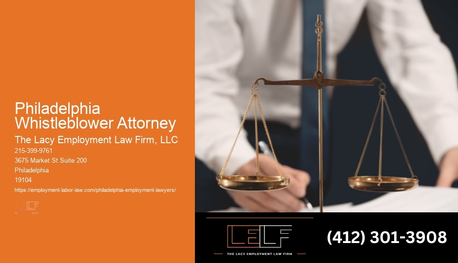 Dependable Legal Advisor Philadelphia Whistleblower Attorney Area