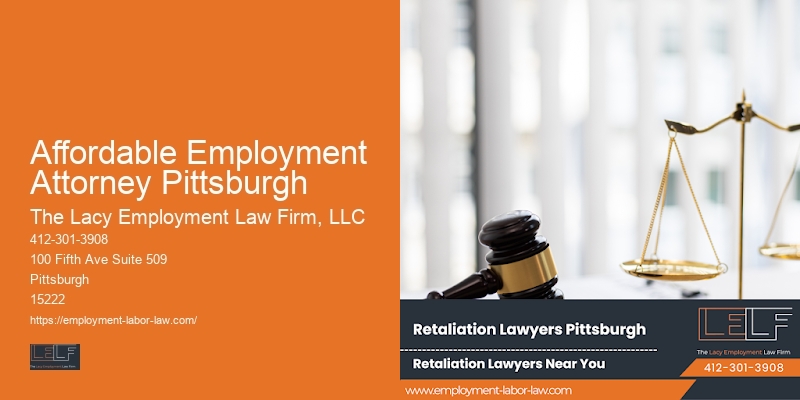 Affordable Employment Attorney Pittsburgh Employment Legal Resources