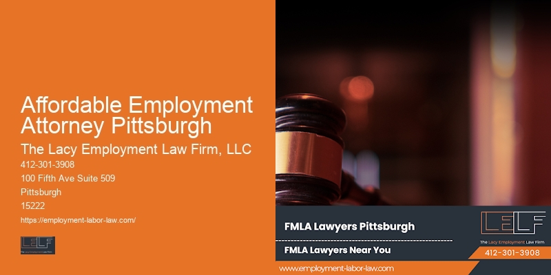 Affordable Employment Attorney Pittsburgh Employment Rights Organizations