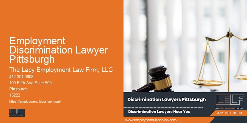Employment Discrimination Lawyer Pittsburgh Workplace Rights Attorney