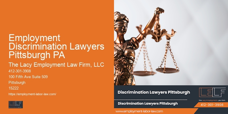 Employment Discrimination Lawyers Pittsburgh PA Employment Rights Organizations