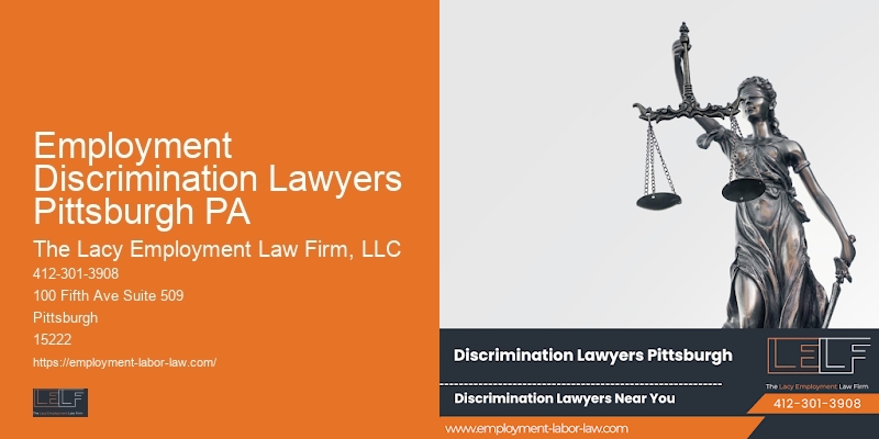 Employment Discrimination Lawyers Pittsburgh PA Employment Attorney Services