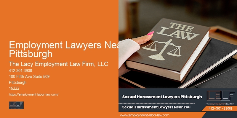 Legal Representation for Employees Employment Lawyers Near Pittsburgh