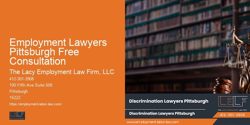 Employment Lawyers Pittsburgh Free Consultation Employment Legal Representation