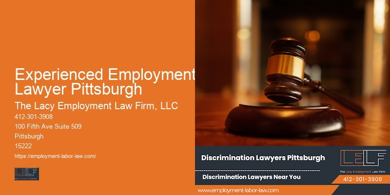 Experienced Employment Lawyer Pittsburgh Employment Contract Negotiations