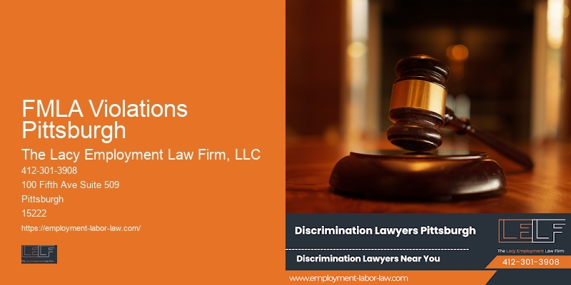 Employment Rights Programs FMLA Violations Pittsburgh