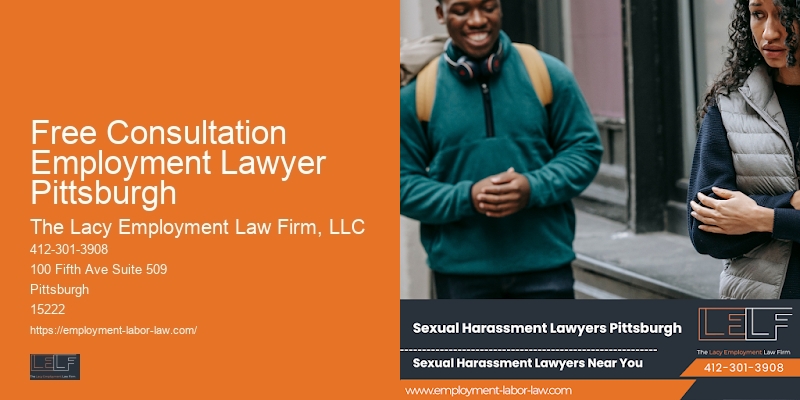Free Consultation Employment Lawyer Pittsburgh Employment Litigation Services