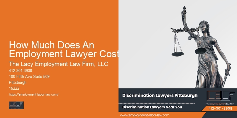 Employment Law Guidance How Much Does An Employment Lawyer Cost