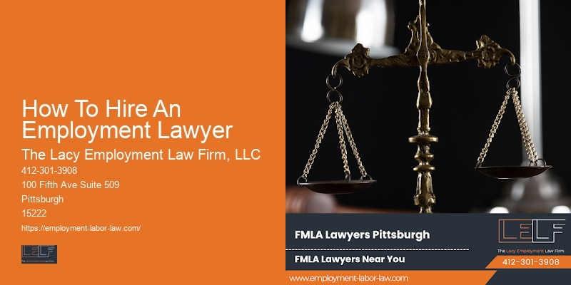 How To Hire An Employment Lawyer