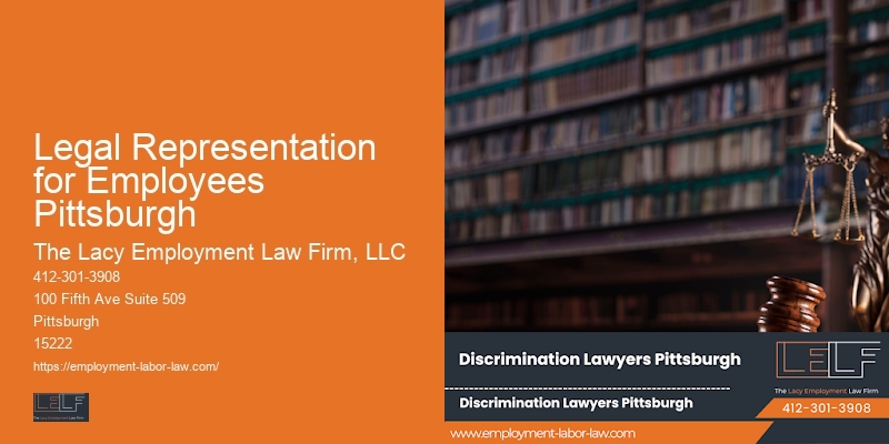 Legal Representation for Employees Pittsburgh Employee Rights Workshops